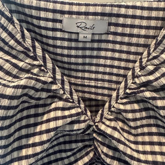 Rails Black and White Checkered Maxi Dress - Picture 2 of 2